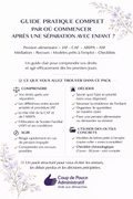 Séparation avec enfant – Le guide administratif complet pour sécuriser vos droits (40 pages)