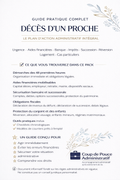 Décès d’un proche – Le guide administratif complet pour éviter erreurs et pertes financières (30 pages)