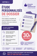 📄 Étude personnalisée de dossier 30 €